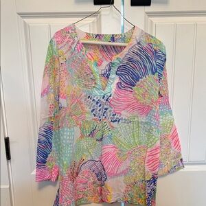 Lilly Pulitzer Multicolor Striped Tunic